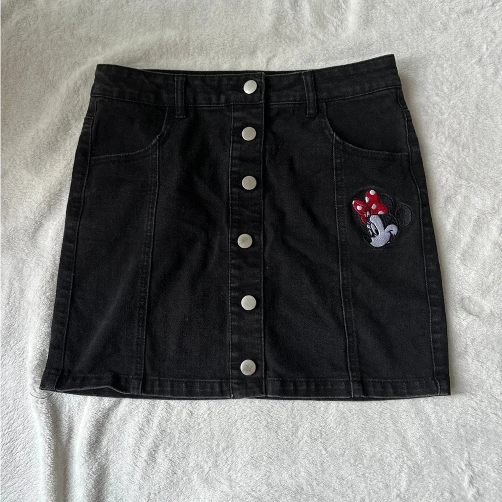 Minnie Mouse denim skirt
